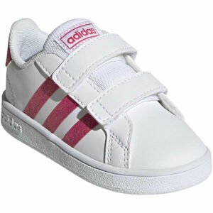adidas GRAND COURT I Detská obuv na voľný čas, biela, veľkosť 24