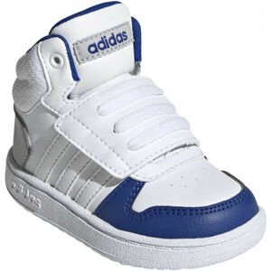 adidas HOOPS MID 2.0 I biela 26 - Detská voľnočasová obuv