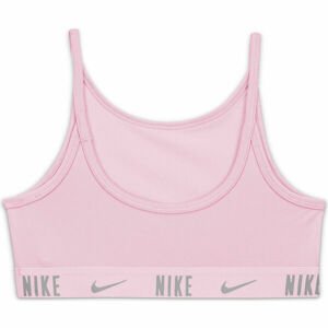 Nike TROPHY BRA G Dievčenská športová podprsenka, ružová, veľkosť XL