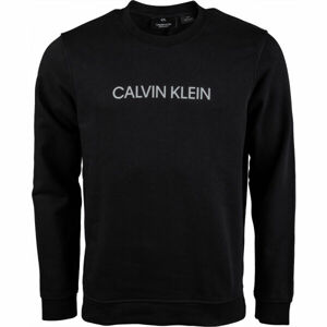Calvin Klein PULLOVER Pánska mikina, čierna, veľkosť S