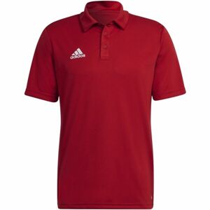 adidas ENT22 POLO Pánske polo tričko, červená, veľkosť XXL