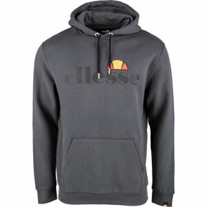 ELLESSE SL GOTTERO OH HOODY tmavo sivá S - Pánska mikina