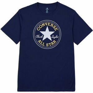 Converse CHUCK PATCH TEE tmavo modrá M - Pánske tričko