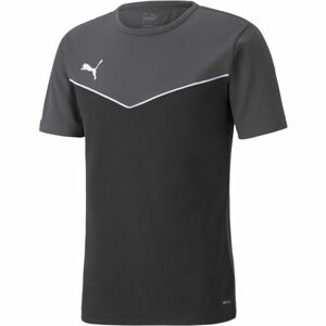 Puma INDIVIDUAL RISE JERSEY Futbalové tričko, čierna, veľkosť XXL