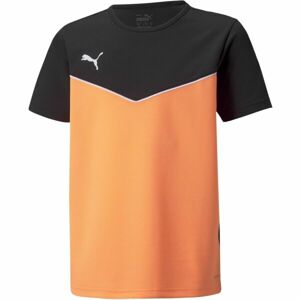 Puma INDIVIDUALRISE JERSEY JR Futbalové tričko, oranžová, veľkosť 128