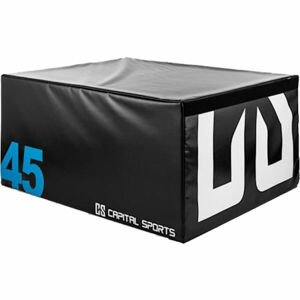 CAPITAL SPORTS ROOKSO SOFT JUMP BOX 45 CM čierna  - Plyobox