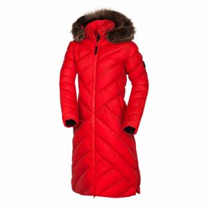 Northfinder XIMENA Dámsky kabát, červená, veľkosť M