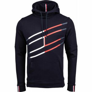 Tommy Hilfiger GRAPHIC HOODY tmavo modrá S - Pánska mikina