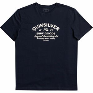 Quiksilver CLOSED CAPTION SS tmavo modrá S - Pánske tričko