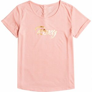 Roxy CALL IT DREAMING Dámske tričko, lososová, veľkosť M
