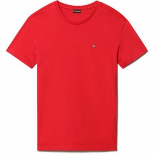 Napapijri SALIS C SS 1 červená M - Pánske tričko
