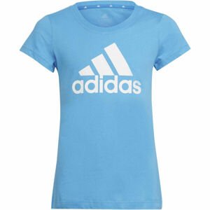 adidas BL T Chlapčenské tričko, svetlomodrá, veľkosť 152