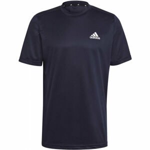 adidas PL T Pánske športové tričko, tmavo modrá, veľkosť M