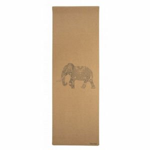 SHARP SHAPE CORK TRAVEL YOGA MAT ELEPHANT Jogamatka, hnedá, veľkosť os