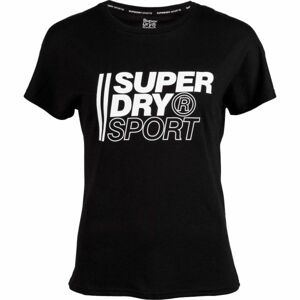 Superdry CORE SPORT GRAPHIC TEE čierna 8 - Pánske tričko