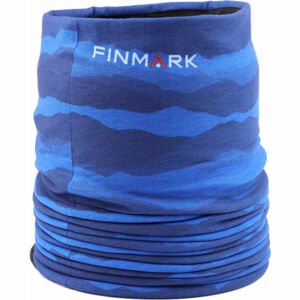 Finmark FSW-113 modrá UNI - Multifunkčná šatka