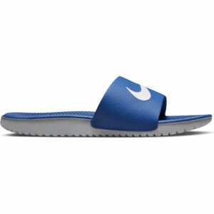 Nike KAWA SLIDE GS/PS Chlapčenské šľapky, modrá, veľkosť 35