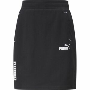Puma POWE COLORBLOCK SKIRT Dámska sukňa, čierna, veľkosť L