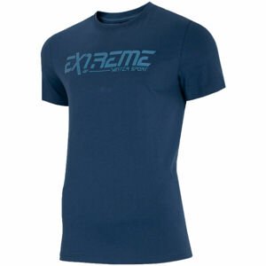 4F MEN´S T-SHIRTS modrá M - Pánske tričko