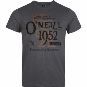O'Neill CRAFTED SS T-SHIRT tmavo sivá L - Pánske tričko