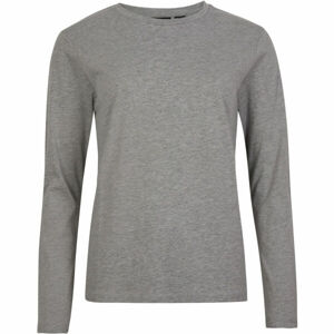 O'Neill ESSENTIAL CREW LS T-SHIRT Dámske tričko s dlhým rukávom, sivá, veľkosť M