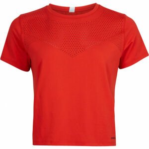 O'Neill TRAVEL LASER SS T-SHIRT Dámske športové tričko, červená, veľkosť L