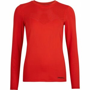 O'Neill TRAVEL LASER LS T-SHIRT Dámske tričko s dlhým rukávom, červená, veľkosť XS