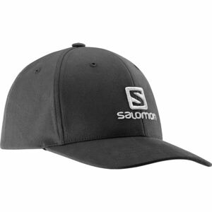 Salomon LOGO CAP Unisex šiltovka, čierna, veľkosť osfa