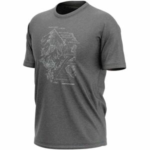 Northfinder HERBERT Pánske tričko, sivá, veľkosť XXL