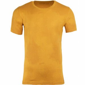 ALPINE PRO STRELL žltá M - Pánske tričko