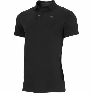 4F MEN'S T-SHIRT Pánske tričko polo, tmavo modrá, veľkosť