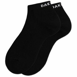 Oakley SHORT SOLID SOCKS (3 PCS) čierna M - Ponožky
