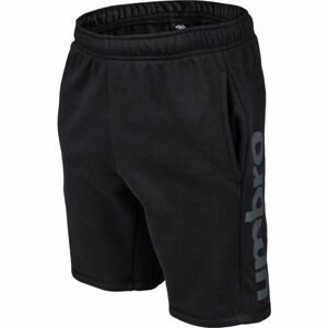 Umbro FW LINEAR LOGO GRAPHIC SHORT Pánske kraťasy, čierna, veľkosť S