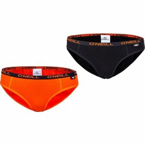 O'Neill WOMEN BIKINI UNI 2PK Dámske nohavičky, oranžová, veľkosť L