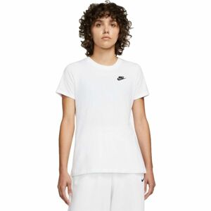 Nike NSW CLUB TEE W Dámske tričko, biela, veľkosť L