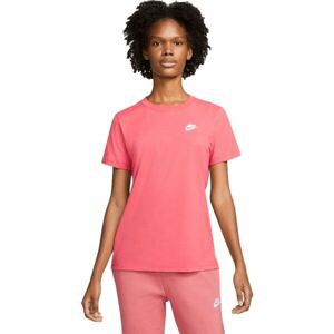 Nike NSW CLUB TEE W ružová M - Dámske tričko