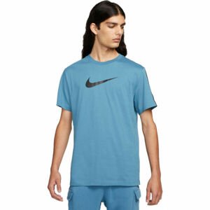 Nike NSW REPEAT SS TEE tyrkysová XL - Pánske tričko