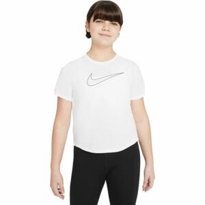 Nike DF ONE SS TOP GX G biela L - Dievčenské tričko