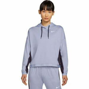 Nike TF PACER HOODIE W svetlomodrá L - Dámska bežecká mikina