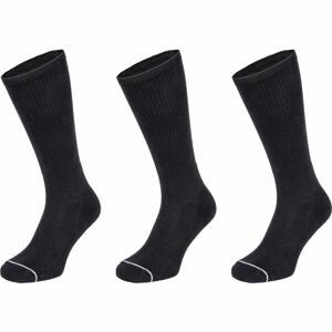 Calvin Klein 3PK CREW ATHLEISURE GAVIN Pánske ponožky, čierna, veľkosť UNI