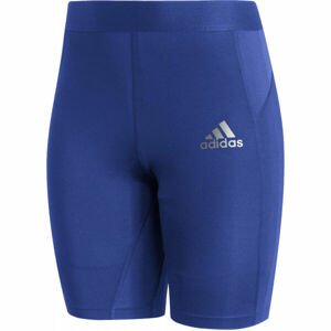 adidas TF SHO TIGHT modrá 2XL - Pánske spodné šortky
