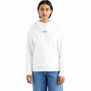 Levi's GRAPHIC STANDARD HOODIE BATWIN Dámska mikina, biela, veľkosť S