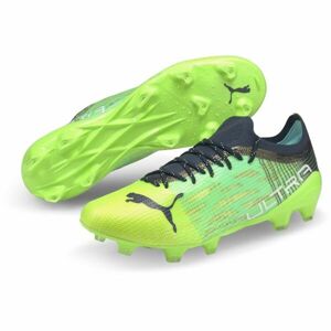 Puma ULTRA 1.3 FG/AG Pánske kopačky, svetlo zelená, veľkosť 46