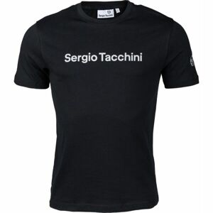 Sergio Tacchini ROBIN čierna L - Pánske tričko