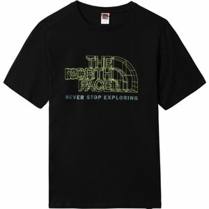 The North Face M COORDINATES S/S TEE Pánske tričko, čierna, veľkosť S