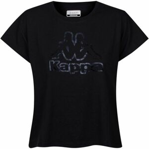 Kappa DUVA Dámske tričko, čierna, veľkosť XS