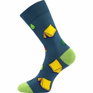 Lonka KEMP tmavo zelená 35 - 38 - Unisex ponožky