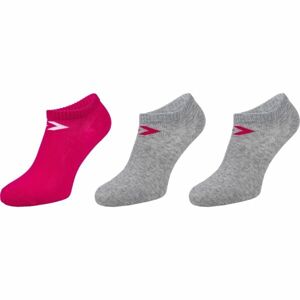 Converse BASIC WOMEN LOW CUT 3PP sivá 39-42 - Dámske ponožky