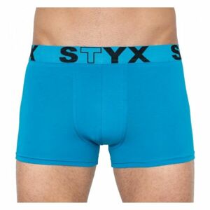 Styx MEN'S BOXERS SPORTS RUBBER tyrkysová XL - Pánske boxerky