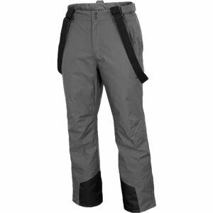 4F MEN´S SKI TROUSERS Pánske lyžiarske nohavice, sivá, veľkosť L
